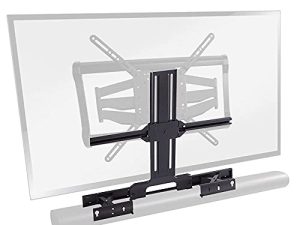 Sanus Soundbar TV Mount Designed for Sonos Arc Sound bar - Height & Depth Adjustable for Dolby Atmos - Universal Compatibility with SANUS & Other TV Mounts - Easy Assembly -OSSATM