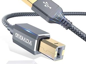 AkoaDa USB 2.0 Printer Cable 15ft