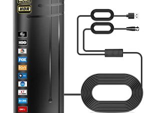 2022 Upgraded TV Antenna Indoor Outdoor