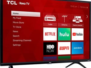 TCL 40S325 40 Inch 1080p Smart LED Roku TV (2019) (Renewed)