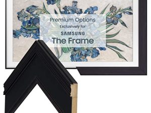 Deco TV Frames - Antique Black Smart Frame Compatible ONLY with Samsung The Frame TV (65"