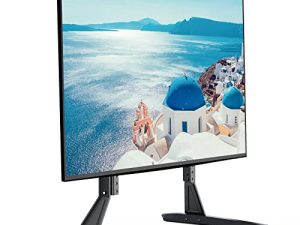PERLESMITH Universal Table Top TV Stand for 22 - 65 Inch Flat Screen