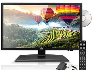 24 Inch 1080p LED RV Television - Slim Flat Screen Monitor FHD Small TV w/HDMI