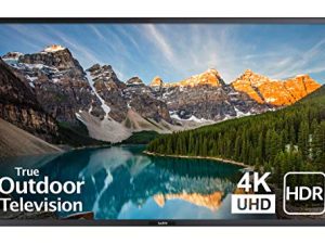 SunBrite Veranda 2 Series 55-inch Full Shade Outdoor TV | 4K Ultra HD HDR LED Weatherproof Television - Direct Lit LED Screen with All-Weather Remote (SB-V-55-4KHDR-BL)