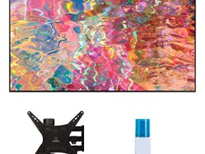 SAMSUNG QN65Q80BAFXZA 65" 4K Ultra HD Smart TV with a Walts TV Medium Full Motion 32-65 Mount and Walts HDTV Screen Cleaner Kit (2022)