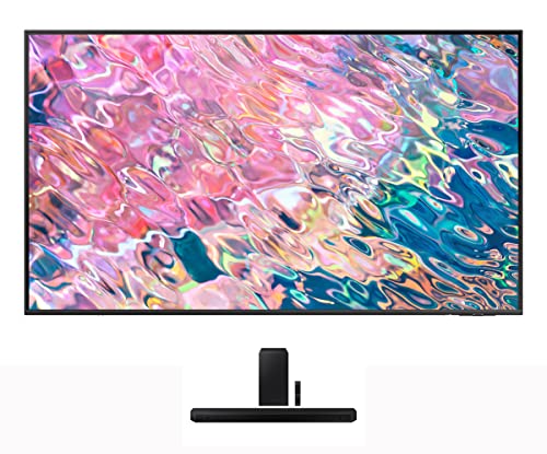 SAMSUNG QN50Q60BAFXZA 50" QLED Quantum HDR 4K Smart TV with a HW-Q600B 3.1.2ch Soundbar with Dolby Audio (2022) SAMSUNG QN50Q60BAFXZA 50" QLED Quantum HDR 4K Smart TV with a HW-Q600B 3.1.2ch Soundbar with Dolby Audio (2022)