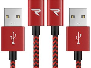 RAMPOW Braided Micro USB Cable 6.6ft