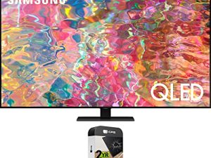 SAMSUNG QN75Q80BAFXZA 75 Inch QLED 4K Smart TV 2022 (Renewed) Bundle with 2 YR CPS Enhanced Protection Pack