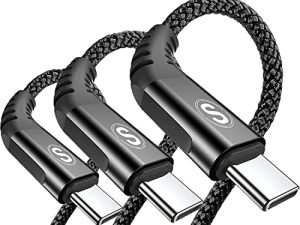 USB C Cable 3.1A Fast Charging [3Pack