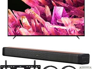 Sony XR85X90K Bravia XR 85" X90K 4K HDR Full Array LED Smart TV (2022 Model) Bundle with Deco Home 60W 2.0 Channel Soundbar