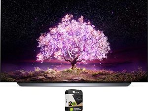 LG OLED65C1PUB 65 Inch 4K Smart OLED TV with AI ThinQ Bundle with Premium 2 YR CPS Enhanced Protection Pack