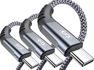sweguard USB C Cable 3.1A Fast Charging [3Pack