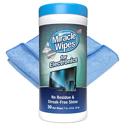 MiracleWipes for Electronics Cleaning - Screen Wipes Designed for TV MiracleWipes for Electronics Cleaning - Screen Wipes Designed for TV