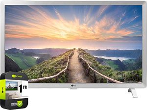 LG 24LM520D-WU 24 inch HDTV Bundle with 1 YR CPS Enhanced Protection Pack