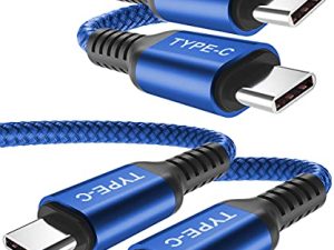 Basesailor USB Type C to C 100W Cable 6.6ft/2Pack