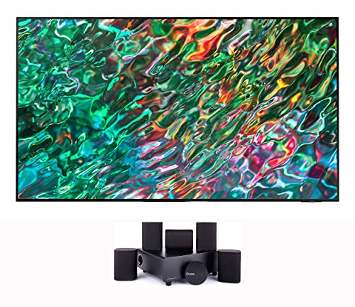 SAMSUNG QN43QN90BAFXZA 43" QLED Quantum Matrix Neo 4K Smart TV with a Platin MILAN-5-1-SOUNDSEND 5.1 Immersive Cinema-Style Sound System (2022) SAMSUNG QN43QN90BAFXZA 43" QLED Quantum Matrix Neo 4K Smart TV with a Platin MILAN-5-1-SOUNDSEND 5.1 Immersive Cinema-Style Sound System (2022)