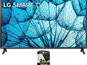 LG 32LM577BPUA 32 Inch LED HD Smart webOS TV 2021 Model Bundle with Premium 2 YR CPS Enhanced Protection Pack