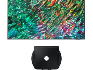 SAMSUNG QN43QN90BAFXZA 43" QLED Quantum Matrix Neo 4K Smart TV with a VG-ARAB22WMT Auto-Rotating Wall Mount for 43"-55" TVs (2022)